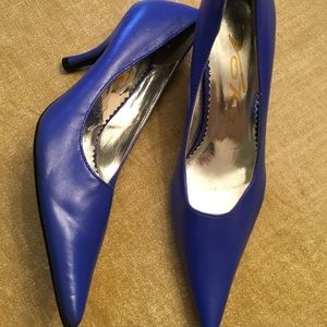 Electric blue Stilettos Size 6